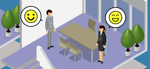 アイコン・ひと言テキスト対応