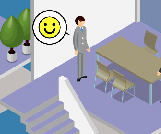 アイコン・ひと言テキスト対応